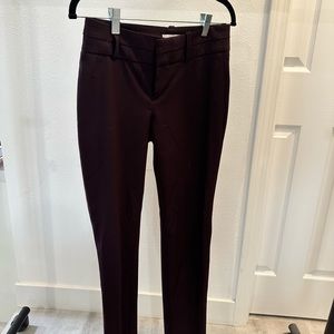 plum/dark purple calvin klein slacks